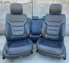 2011-2017 Vw Touareg Black Leather Seats Interior Like New Mint Only 60k Miles 2011-2017 Vw Touareg Black Leather Seats Interior Like New Mint Only 60k Miles