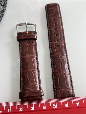 Dubey & Schaldenbrand Leather Band 18mm Original Buckle Genuine