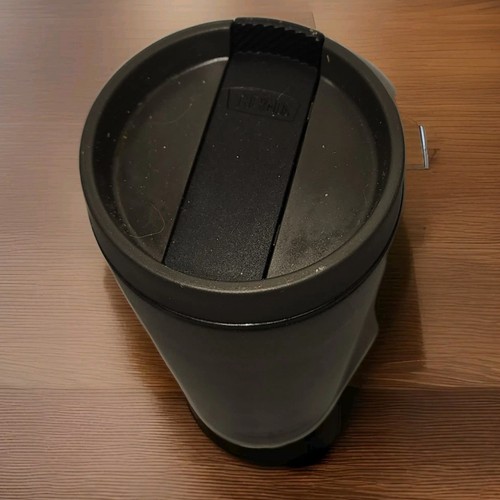 THERMOS Stainless Steel Tumbler Black w Lid Insulated Hot Cold - Picture 6 of 14