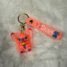 Disney Lilo Stitch Angel Keychain