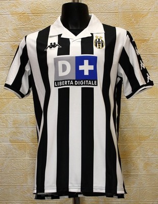Juventus FC 1999-00 short sleeve home jersey shirt Zidane #21 | eBay