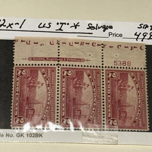 CKStamps: US Stamps Collection Scott#372x 2c Mint Never Hinged