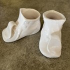 1940’s McCoy’s Art Pottery Baby Shoe, Set Of 2 , Vintage — photo 5