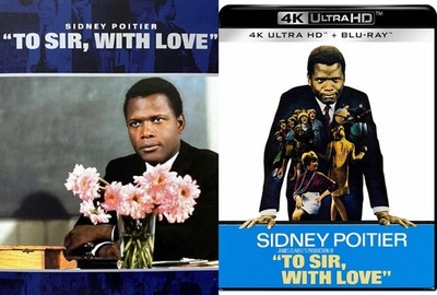 TO SIR, WITH LOVE w/Slip Cover (4K UHD, 1967, +Digital!) New* Read Description