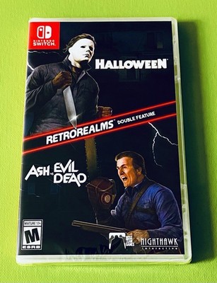 HALLOWEEN ASH VS EVIL DEAD DOUBLE FEATURE NEW SEALED 2024 Nintendo Switch