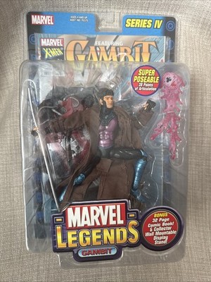 Gambit Marvel Legends Series IV Action Figure 2003 Toy Biz NEW SEALED