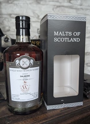 DALMORE - Malts of Scotland - Whisky & Art * Sherry Hogshead MoS 24017 * 700ml