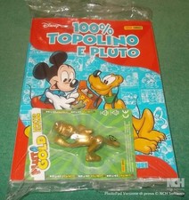 100% TOPOLINO e PLUTO BLISTERATO con Statuetta di PLUTO GOLD Limited Edition