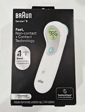 Braun NTF3000US No Touch Plus Forehead Digital Thermometer, NEW