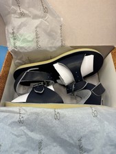 NEW IN BOX SUN-SAN SALT WATER SANDALS SURFER NAVY TODDLER SIZE 11 NIB