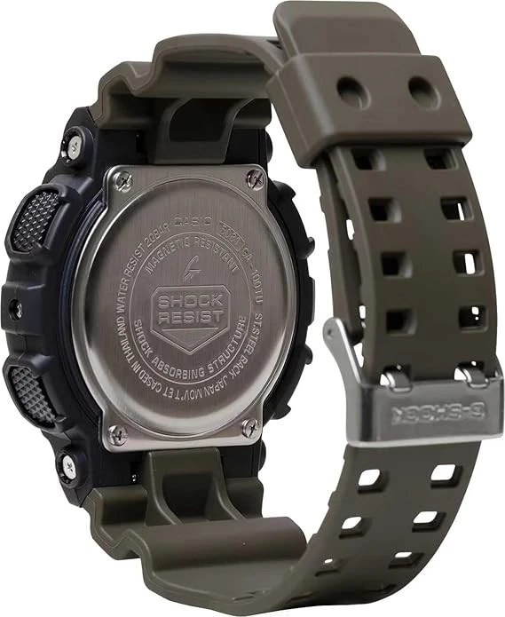 Reloj Casio G-Shock GA-100TU-1A3ER Negro Militar 20 Bar