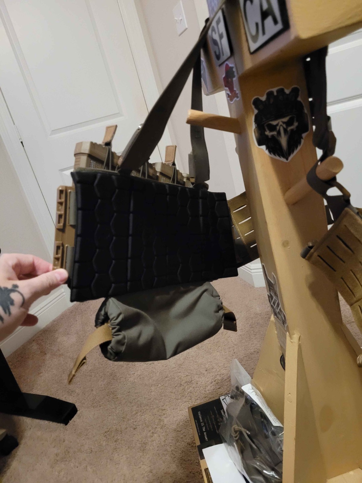 Velocity Systems & Shaw Concepts/Lunar Concepts Tubes Chest Rig - Ranger Green