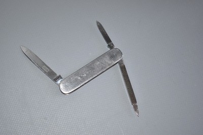 Schmidt & Söhne Taschenmesser vollmetall BASF Werbung Fach #E2