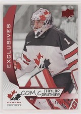 2019 Upper Deck Team Canada Juniors Exclusives 114/250 Taylor Gauthier #83 1u6