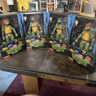 NECA TMNT Teenage Mutant Ninja Turtles 1990 Jahre Film 7'' Actionfigur Spielzeug
