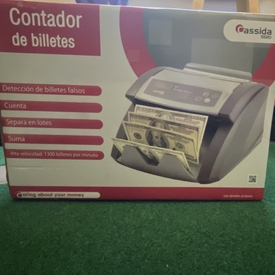Cassida 5520 Bill Counter UV/MG Detection, Batching, High Speed 1300/min
