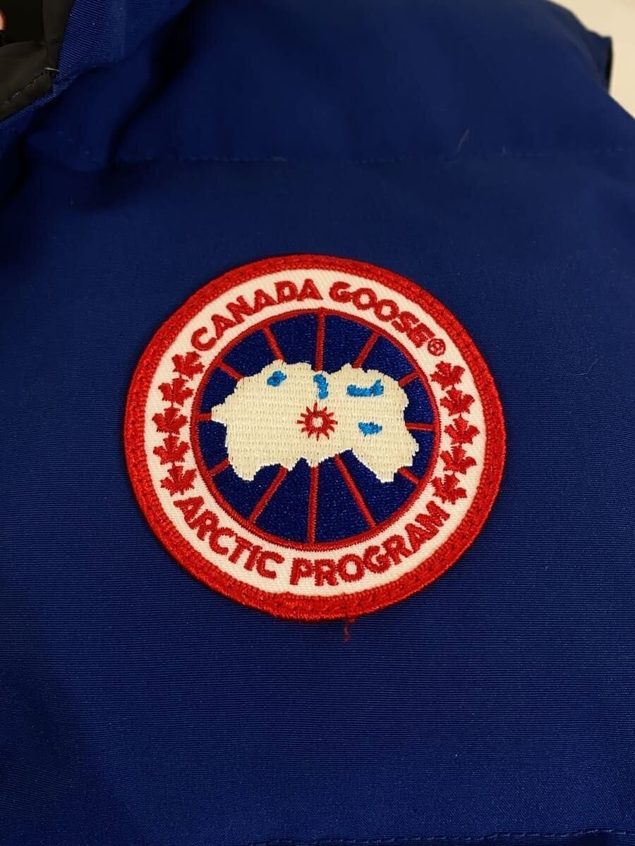 Size S CANADA GOOSE GRAND STONE puffer Vest Polyester BLU thumbnail 8