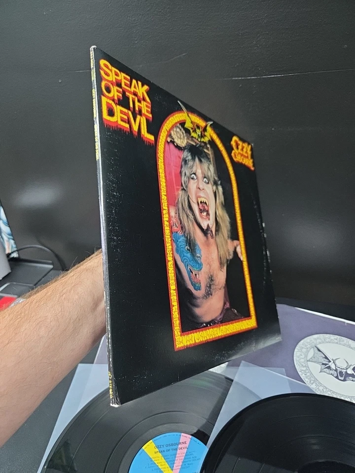 Ozzy Osbourne Speak Of The Devil 2lp Vinyl 1982 1st Press W/Inserts/Gatefold VG+ - Image 4 of 4