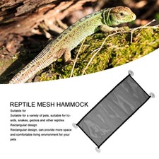 Reptile Mesh Hammock Rectangle Summer Hanging Reptile Breathable Net Hammock Bed