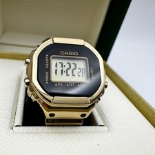 Unused CASIO RING WATCH CRW-001G-9JR Gold Digital Mini Ring Style Japan Limited