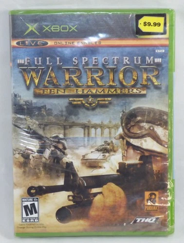 Full Spectrum Warrior: Ten Hammers (Microsoft Xbox, 2006) NEW & SEALED
