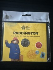2018 Paddington At The Station 50p Fifty Pence Coin BUNC Royal Mint Sealed Pack