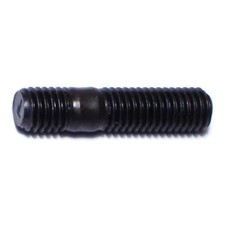 8mm-1.25 x 35mm Plain Steel Coarse Thread Automotive Studs 8 pcs. 