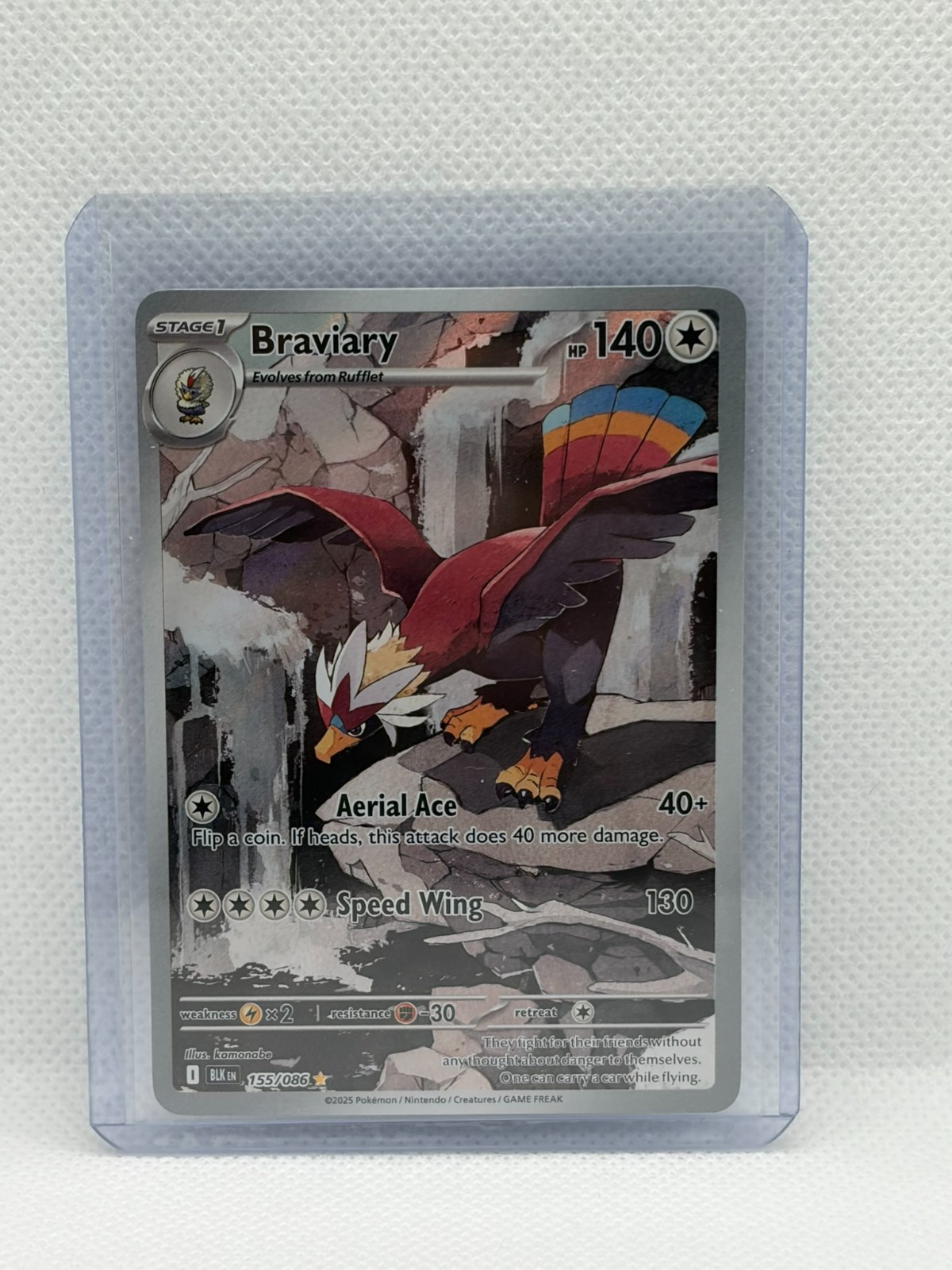 Braviary #155 Pokemon Black Bolt