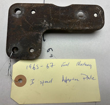 Oem Shifter Adapter Mounting Plate 1964-66 Mustang Toploader 3-speed Ford 2.77