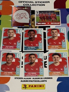 Panini FIFA World Cup 2026 Switzerland Lot of 8 Akanji Embolo Xhaka SUI 1 4 7 9