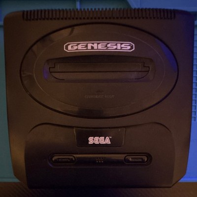 SEGA Genesis Model 2 Console Black MK-1631 16-Bit NTSC-U/C Composite TESTED 008