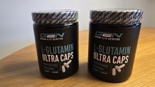 L-Glutamin Ultra Caps | German Elite Nutrition | 2 Dosen Set | 1100mg