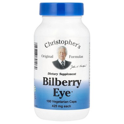 Christopher s Original Formulas Bilberry Eye 450 mg 100 Veggie Caps