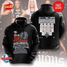 Las Vegas Aces 2025 3D Hoodie S-5XL Unisex Full Size
