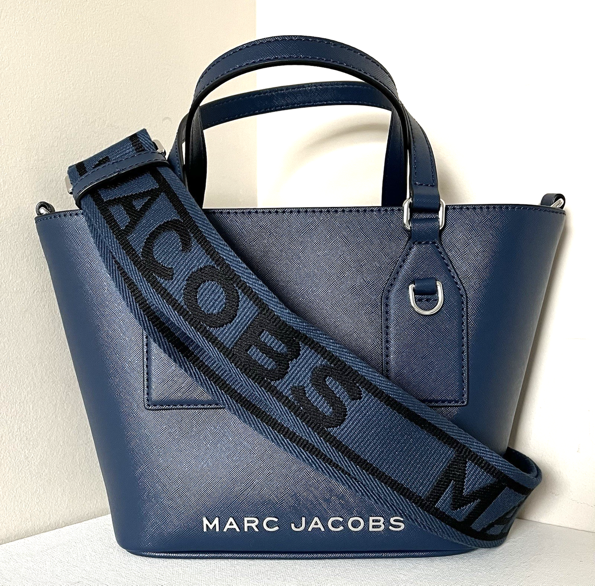 New Marc Jacobs Crossgrain Tote Azure Blue | eBay