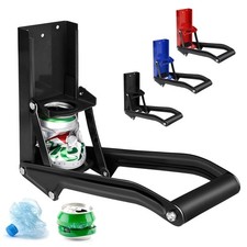 GYE 16 oz Metal Aluminum Can Crusher, Wall Mounted Heavy Duty Smasher for Alu...