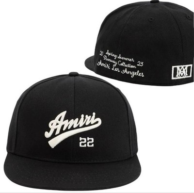 Rare AMIRI 22 logo embroidery baseball cap | eBay