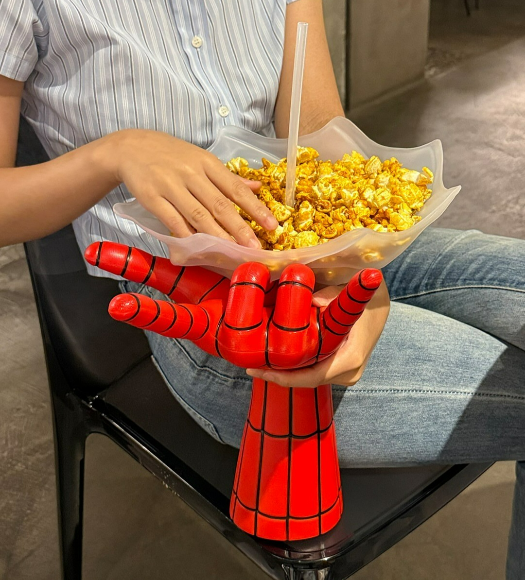 【海外限定】Spider-Man BRAND NEW DAY ポップコーン缶 Spider-Man Brand New Day Popcorn Bucket with Cup Tumbler / Korea