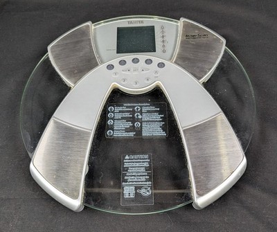 Tanita Glass Innerscan Body Composition Scale Body Fat Muscle Mass Etc w/ Manual