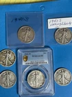 1941 D (2S) (2D) (2P)Walking Liberty Half Dollar