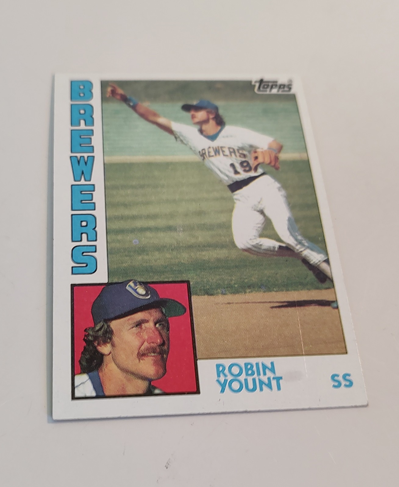 1984 Topps #10 Robin Yount Milwaukee Brewers HOF