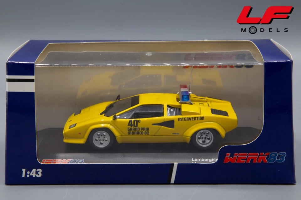 1:43 Lamborghini Countach Pace Car Monaco GP 1982 - Werk83 - Immagine 3 di 3