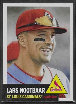2023 TOPPS LIVING SET # 636 LARS NOOTBAAR St. Louis Cardinals 2,124 Printed c