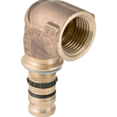 Geberit Mepla Übergangswinkel mit IG d 26xRp3/4, Rotguss 603257005