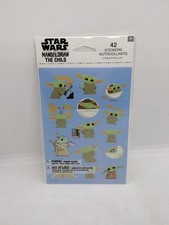 Disney Star Wars Mandalorian Baby Yoda The Child Grogu Stickers 3 Sheets