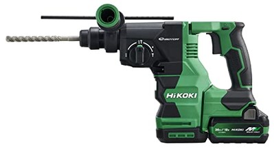 HiKOKI DH1826DA 18V SDS+ Hammer Drill, 2 Batteries, Charger, Case, Japan Model