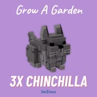 3x Chinchilla - Grow A Garden - Gag - Cheapest