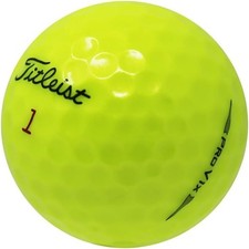 Titleist Pro V1x Yellow Used Golf Balls, 2019, Good Condition, AAA Quality