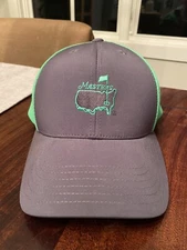 Masters Golf Green/Grey Mesh Performance American Needle Hat Augusta National