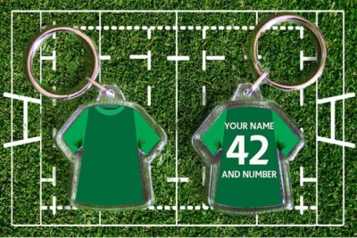 personalised ireland rugby shirt